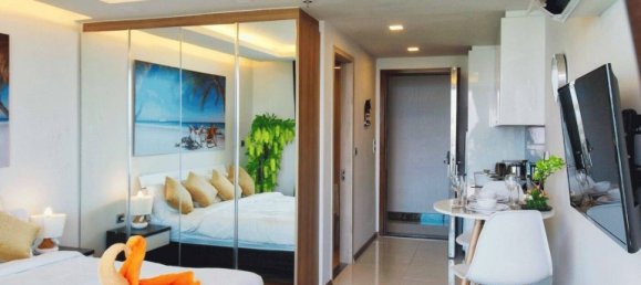 30 m² condominium en venta en Pattaya, Chonburi, Eastern Thailand, Thailand № 178980 2