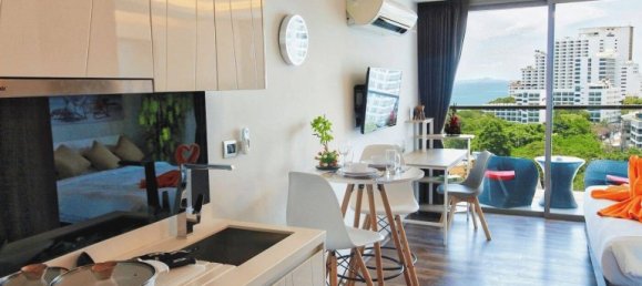 30 m² condominium en venta en Pattaya, Chonburi, Eastern Thailand, Thailand № 178980 4