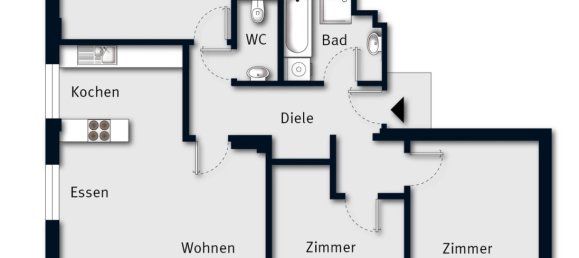4غرفة شقة في Bregenz, Austria رقم 141429 14