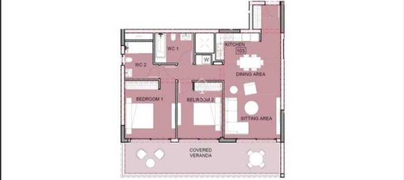 2 chambres Appartement à Germasogeia, Cyprus No. 19345 2