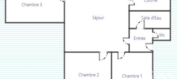 4 rooms Apartment in Pantin, France No. 144434 12