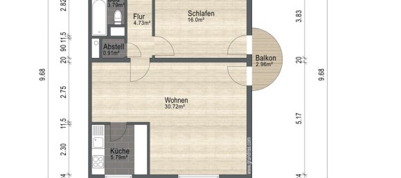 1 bedroom Apartment in Munich, Germany No. 140541 15