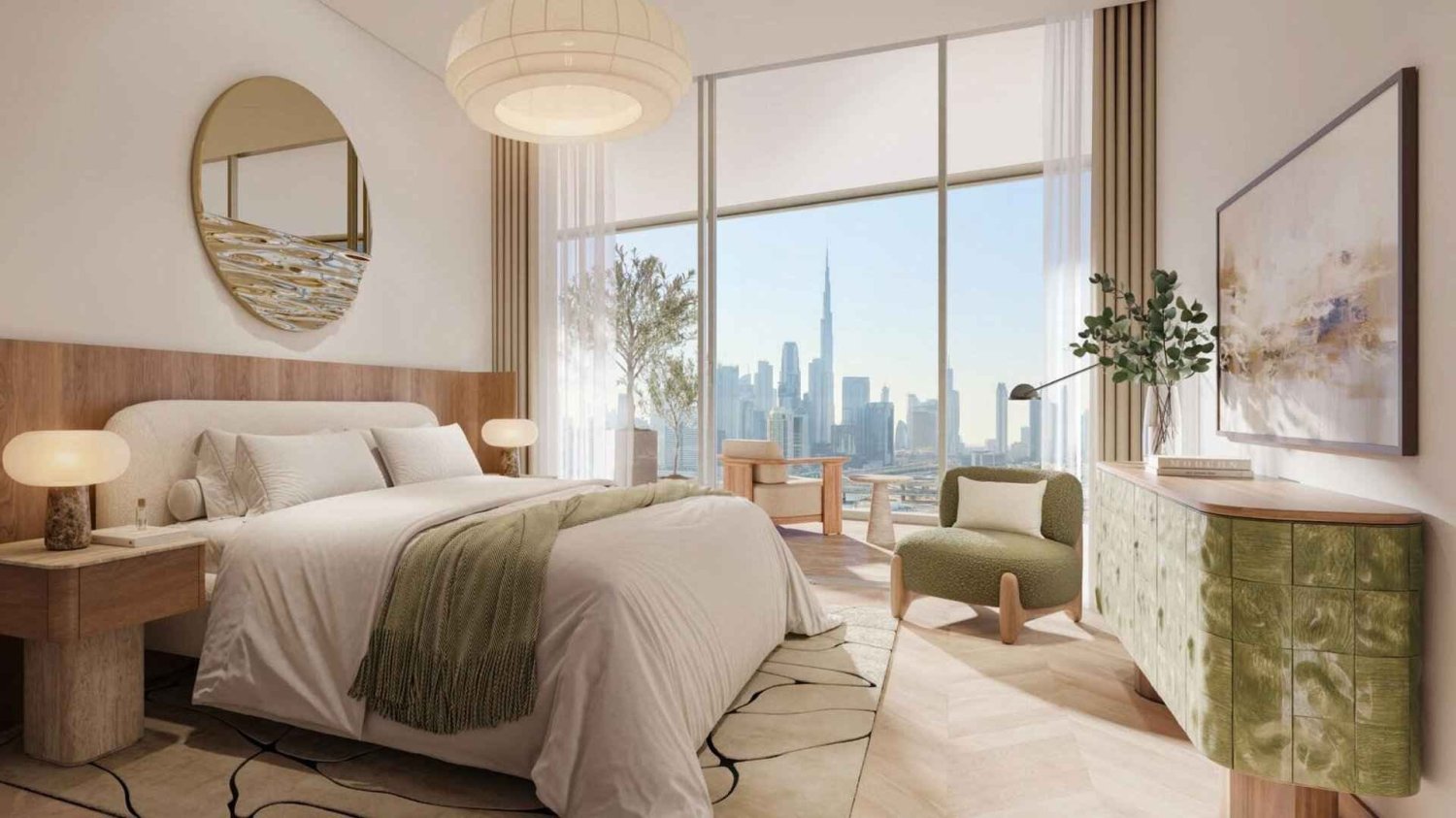 Квартира с 1 спальней в Dubai Design District, Дубай, ОАЭ № 125012