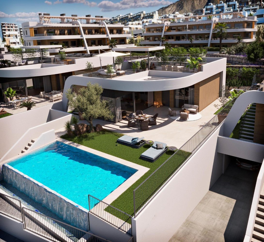 4 غرف نوم فيلا في Finestrat, Spain رقم 16627