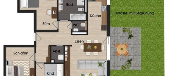 Пентхаус с 3 спальнями в Reutlingen, Германия № 361887 12