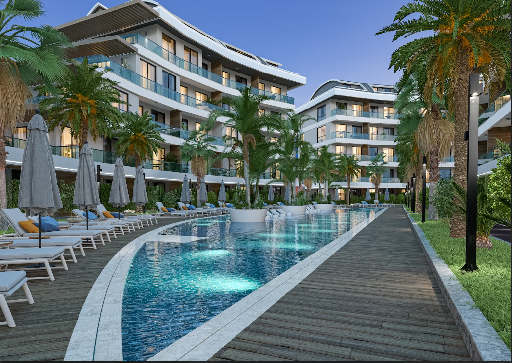 Apartamento 2+1 em Oba, Turkey N.º 39358