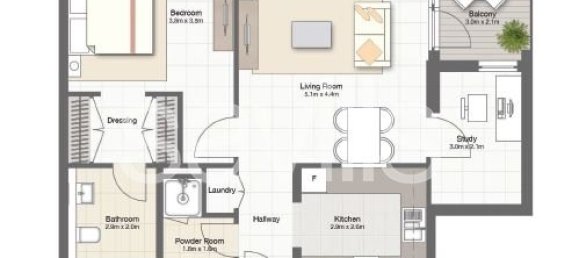 1 bedroom Apartment in Muwaileh, UAE No. 9400 16