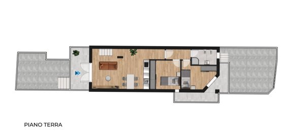 Квартира с 3 спальнями в Червия, Италия № 53897 25