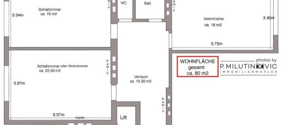 3 rooms Apartment in Schwechat, Austria No. 175393 32