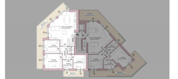 7 rooms Penthouse in Trento, Italy No. 230821 80