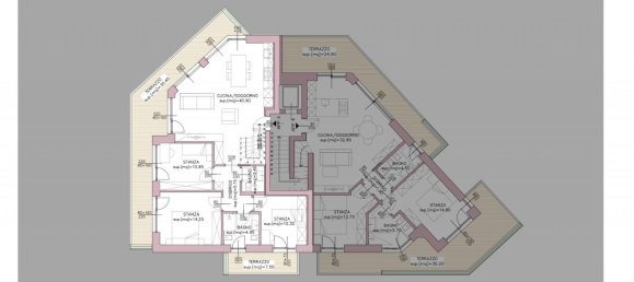 7 rooms Penthouse in Trento, Italy No. 230821 77