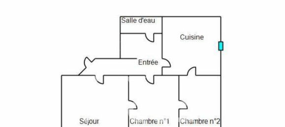 2 غرف نوم شقة في Selestat, France رقم 79184 4
