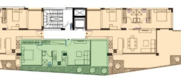 2 Schlafzimmer Wohnung in Germasogeia, Cyprus, Nr. 18675 5