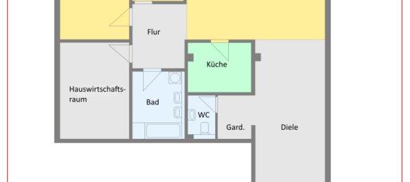 Квартира с 2 спальнями в Ravensburg, Германия № 3174 7