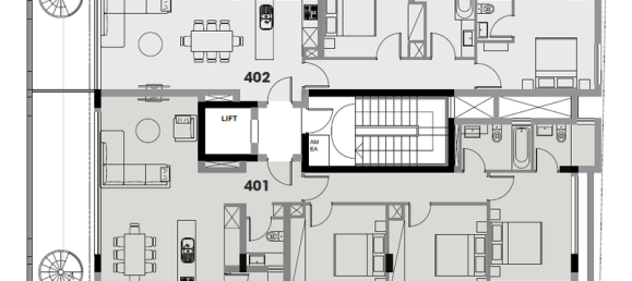 Apartamento T3 em Limassol, Cyprus N.º 8569 7