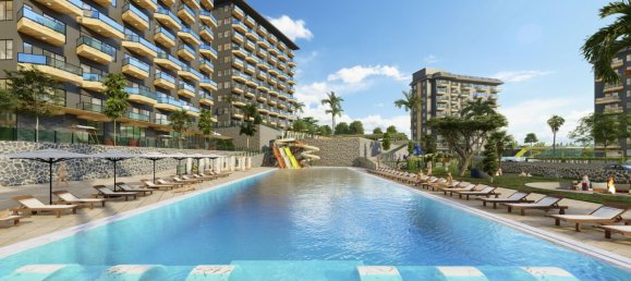 Квартира 1+1 в Аланья, Турция № 30632 5