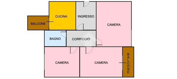 3-salle Appartement à Melito di Napoli, Italy No. 235577 12