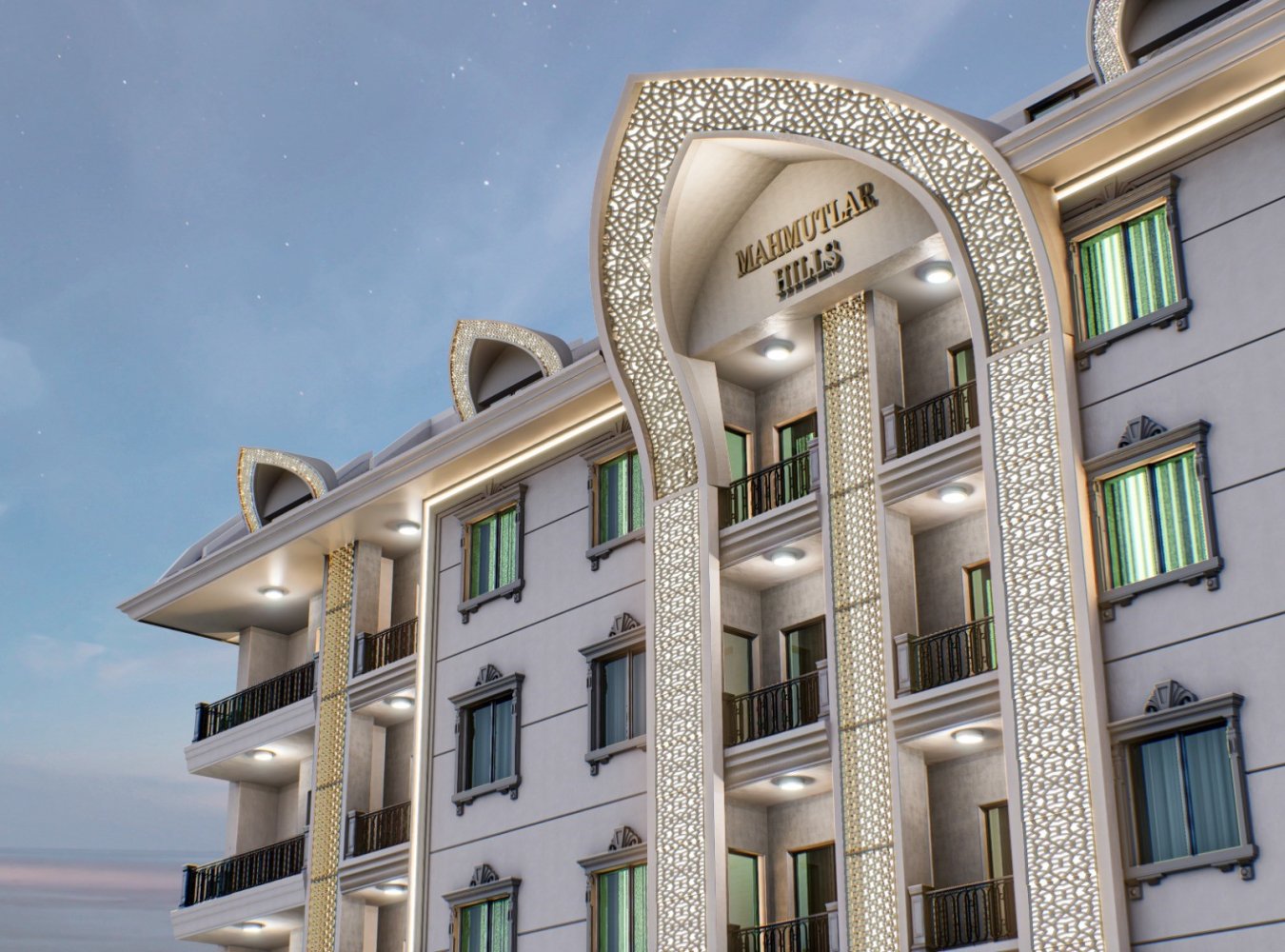 Penthouse 2+1 in Mahmutlar Hills, Mahmutlar, Turkey, Nr. 36968