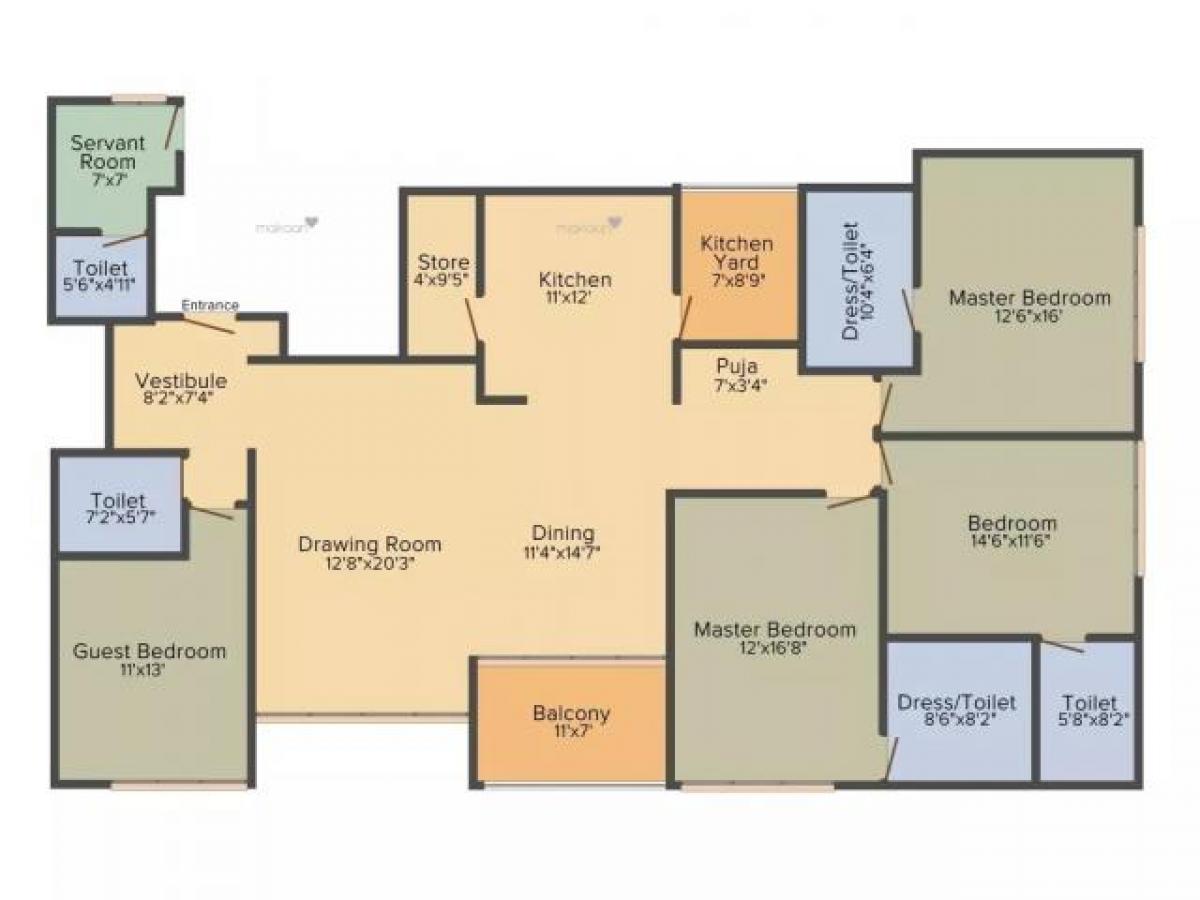 4 bedrooms House in Amdavad, India No. 7896