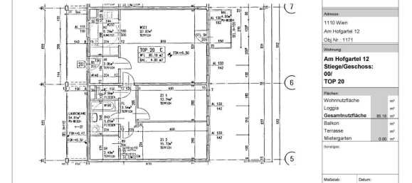 3-Zimmer Wohnung in Simmering, Austria, Nr. 149292 14