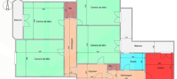 Apartamento de 4 habitaciónes en Bari, Italy No. 29138 38