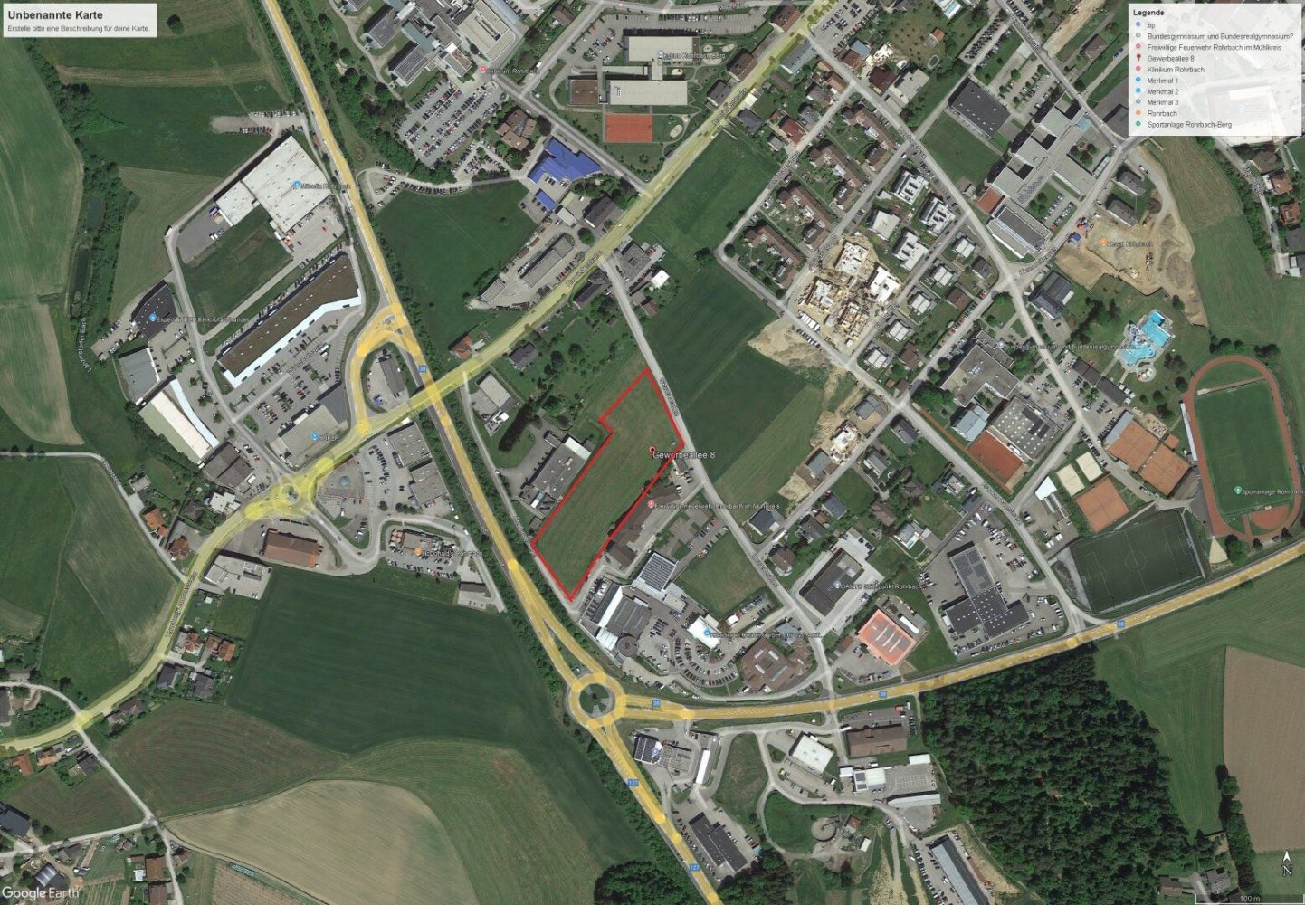 Terreno em Rohrbach-Berg, Austria N.º 130643