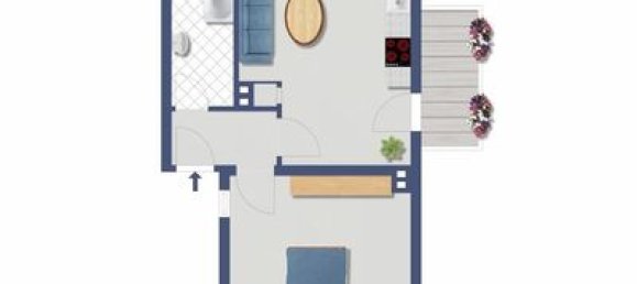 2 rooms Apartment in Dusseldorf, Germany No. 98792 10