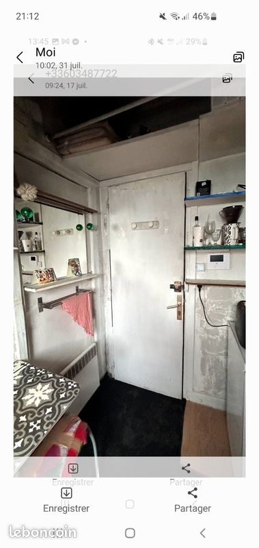 Studio à Paris, France No. 356322