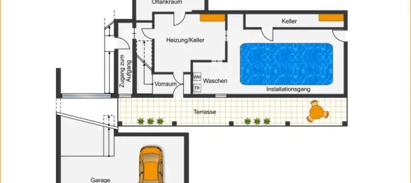 Casa de 3 dormitorios en Main-Spessart, Germany No. 188431 39