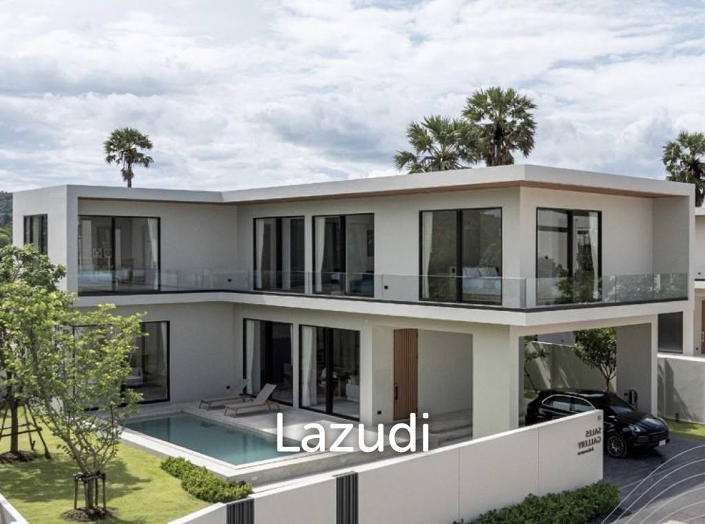 Villa de 4 dormitorios en Hua Hin, Thailand No. 25462