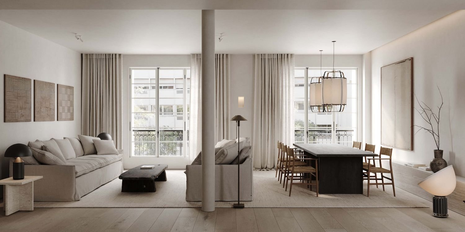 Квартира с 3 спальнями в Мадрид, Испания № 125545