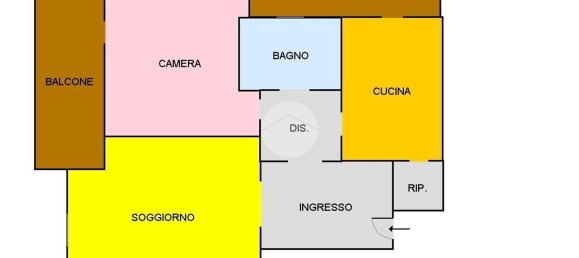 Apartamento de 2 divisões em Rome, Italy N.º 269303 39