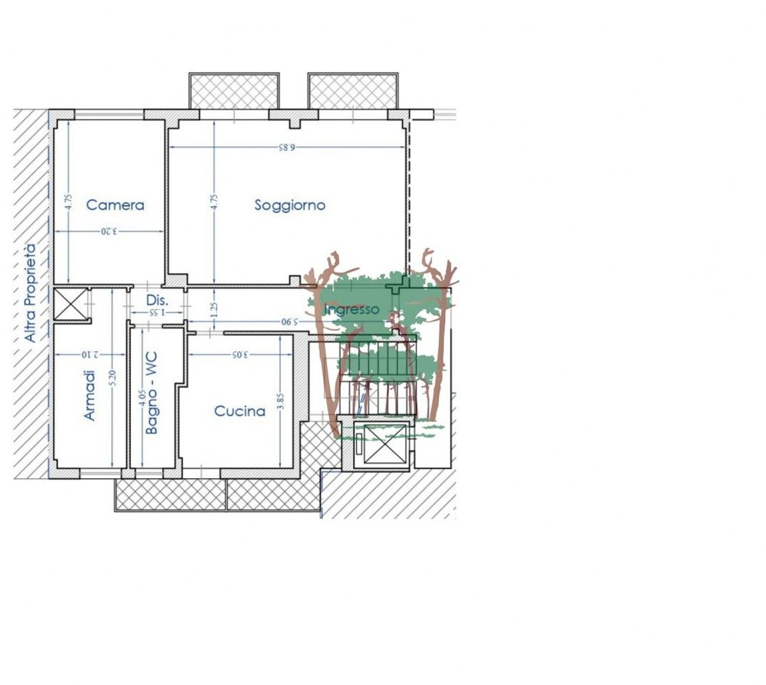 4 rooms Apartment in Viareggio, Italy No. 288226