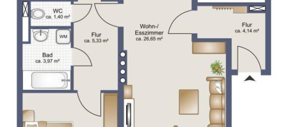 Квартира с 3 комнатами в Занкт Андра, Австрия № 204110 13
