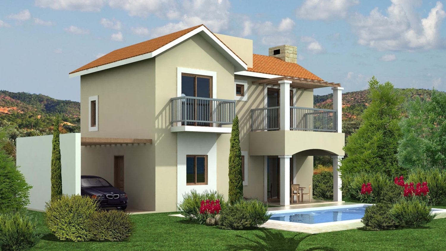 3 bedrooms Villa in Monagroulli Hills, Monagroulli, Cyprus No. 17291