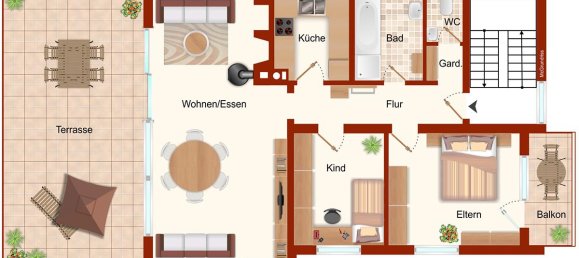 7 rooms Townhouse in Esslingen, Germany No. 322854 4