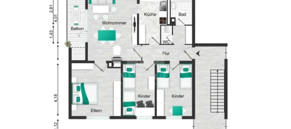 Apartamento T3 em Bodenseekreis, Germany N.º 21021 9