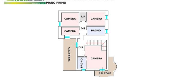 6غرفة منزل في Cellino Attanasio, Italy رقم 37451 36