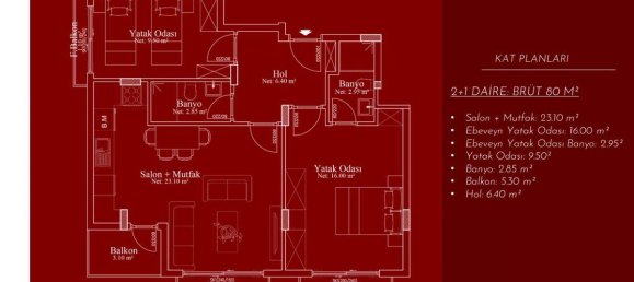 2 rooms Apartment in Alanya, Turkey No. 10285 7