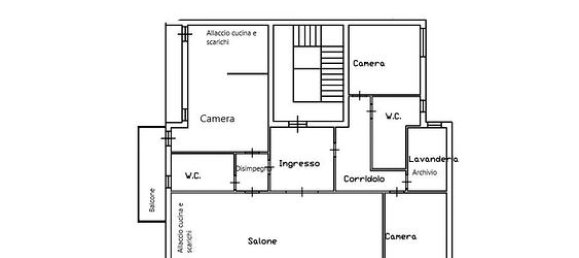 5 rooms Apartment in Villa San Giovanni, Italy No. 292718 6