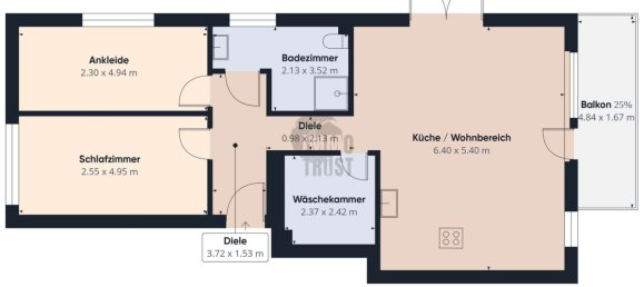 2 chambres Appartement à Hanover, Germany No. 235768 16