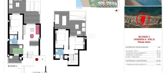 Ático de 3 dormitorios en Dénia, Spain No. 135814 21