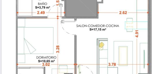 1 غرف نوم شقة في Salamanca, Spain رقم 18184 17