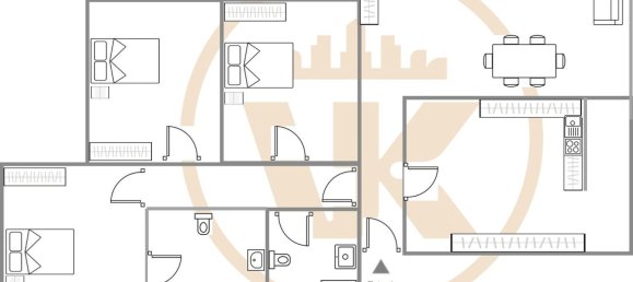 Apartamento de 3 dormitorios en Ferrol, Spain No. 55250 34