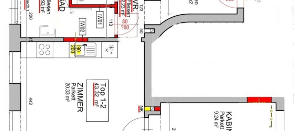 2-salle Appartement à Hernals, Austria No. 158402 15