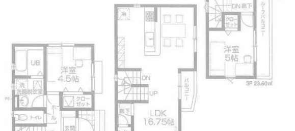 Casa T3 em Saitama, Japan N.º 6661 2