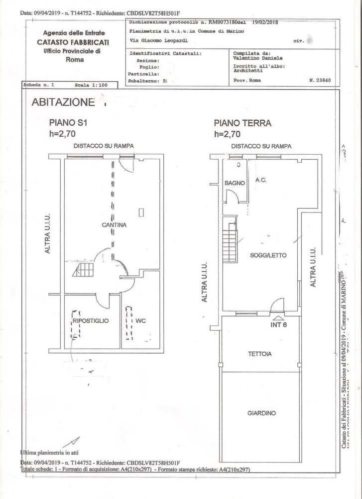 Casa de 4 dormitorios en Marino, Italy No. 117970