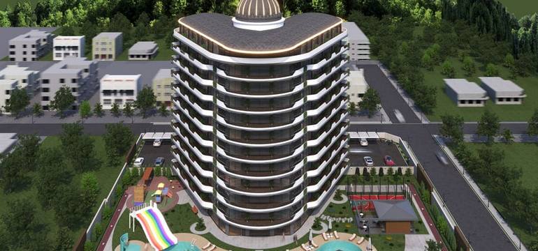 Apartment 1+1 in Gazipasa, Turkey No. 3372