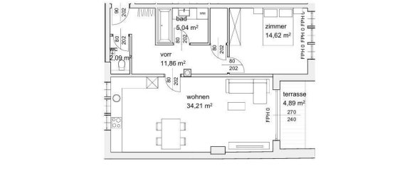 1 Schlafzimmer Wohnung in Oberndorf bei Salzburg, Austria, Nr. 188323 2