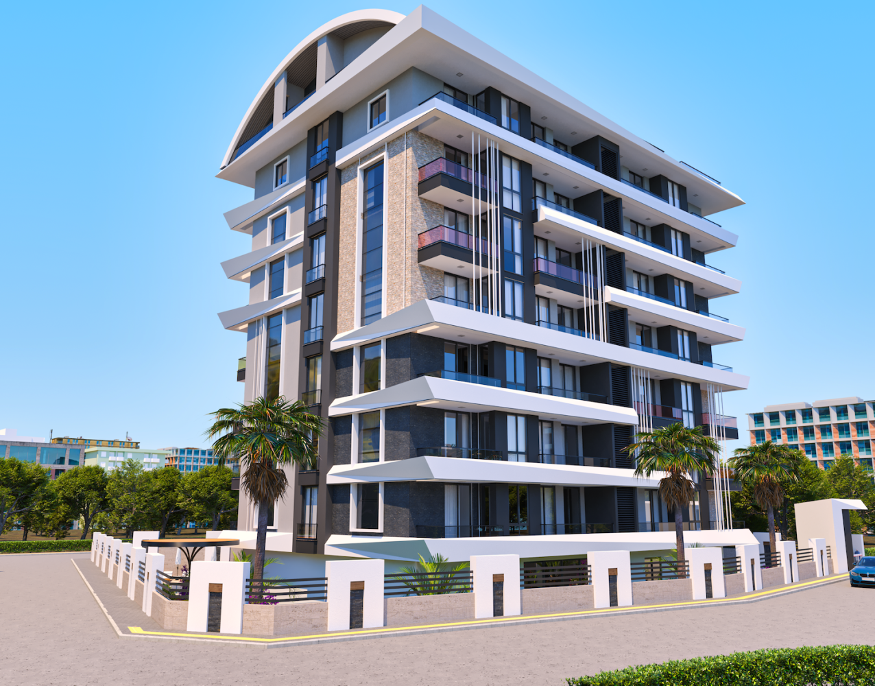 Apartment 3+1 in Alanya, Turkey No. 24991